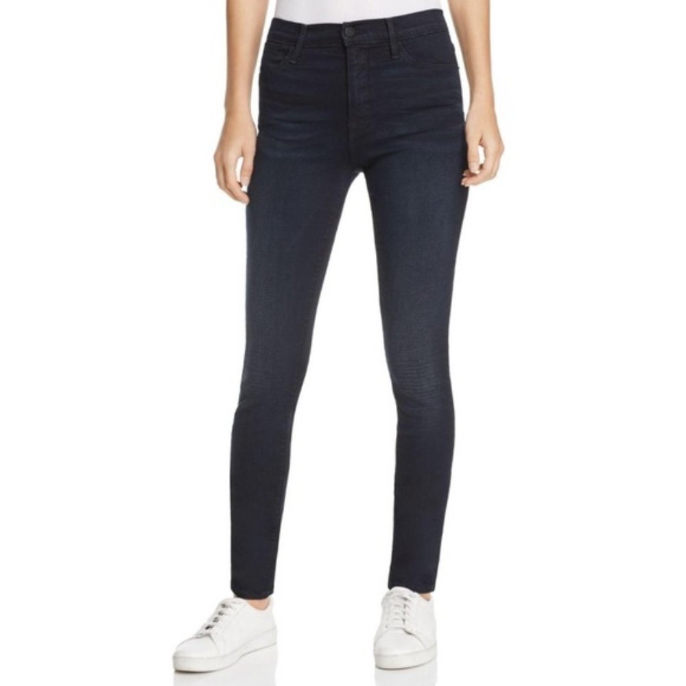 Frame Le High Skinny Jeans in Byxbee